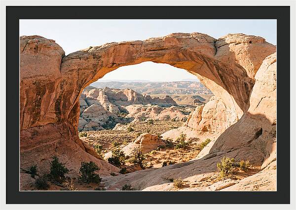 Delicate Arch Framed By Nature