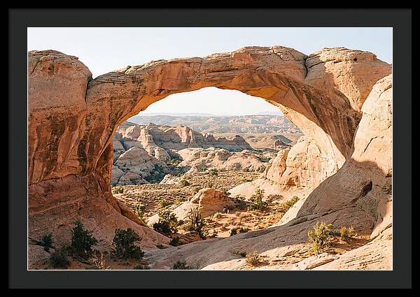 Delicate Arch Framed By Nature