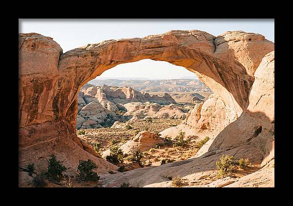 Delicate Arch Framed By Nature