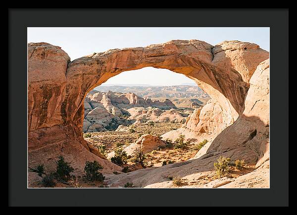 Delicate Arch Framed By Nature
