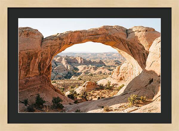 Delicate Arch Framed By Nature