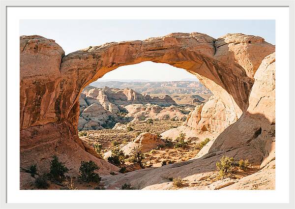 Delicate Arch Framed By Nature