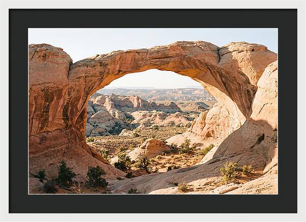 Delicate Arch Framed By Nature