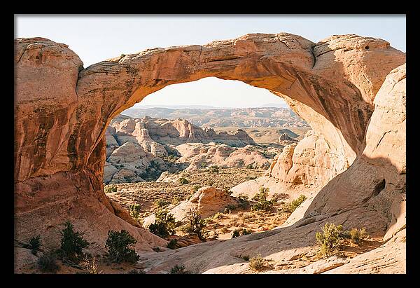 Delicate Arch Framed By Nature