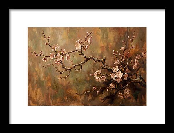 Delicate Cherry Blossom Branch
