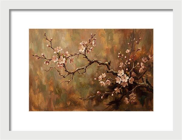 Delicate Cherry Blossom Branch