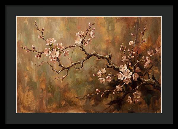 Delicate Cherry Blossom Branch