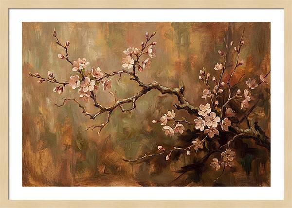 Delicate Cherry Blossom Branch