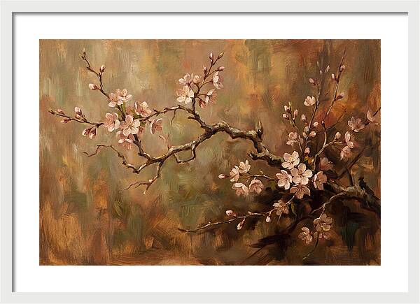 Delicate Cherry Blossom Branch