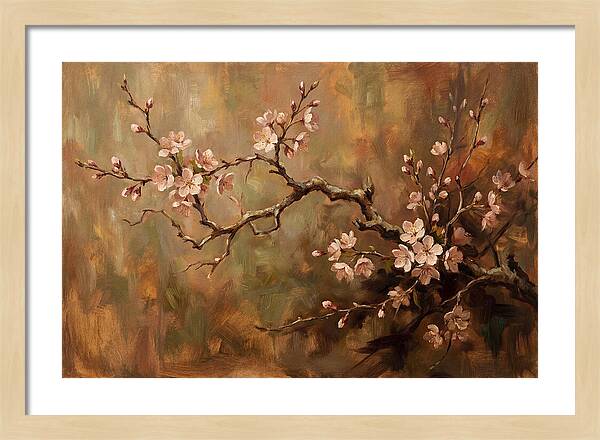 Delicate Cherry Blossom Branch