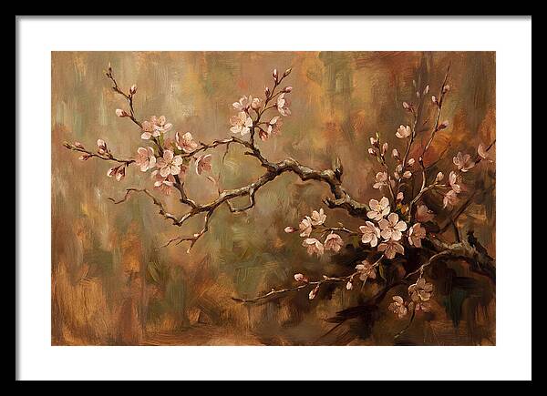 Delicate Cherry Blossom Branch