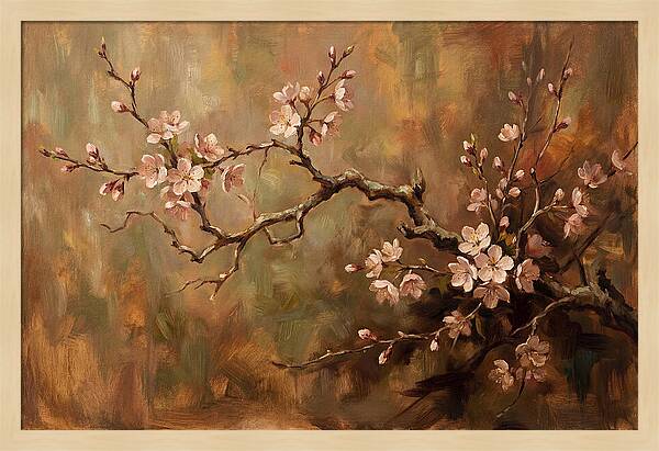 Delicate Cherry Blossom Branch