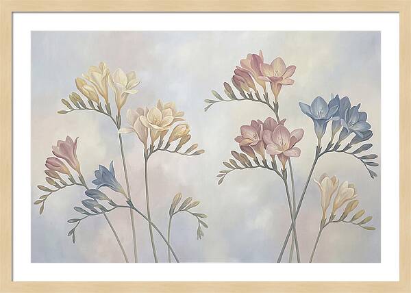 Delicate Freesia Clusters