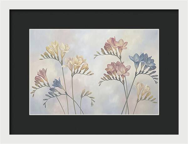 Delicate Freesia Clusters