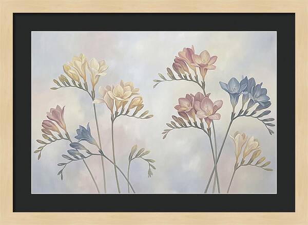Delicate Freesia Clusters