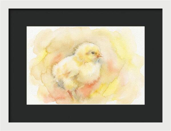Delightful Little Yellow Chick