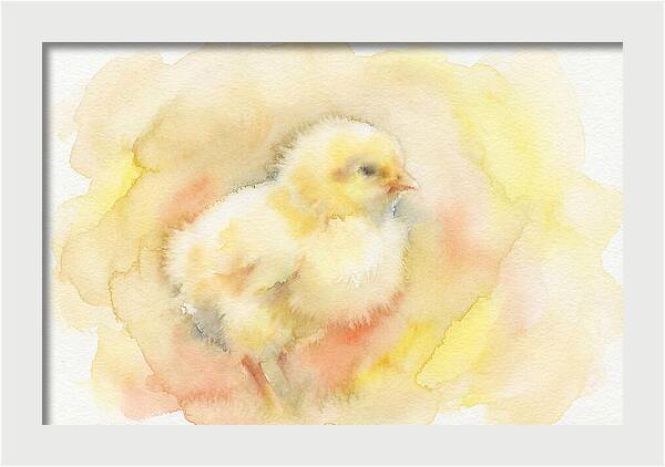 Delightful Little Yellow Chick