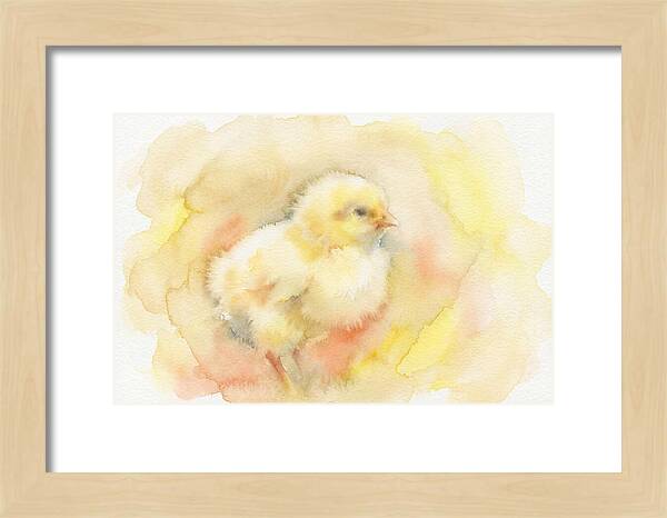 Delightful Little Yellow Chick
