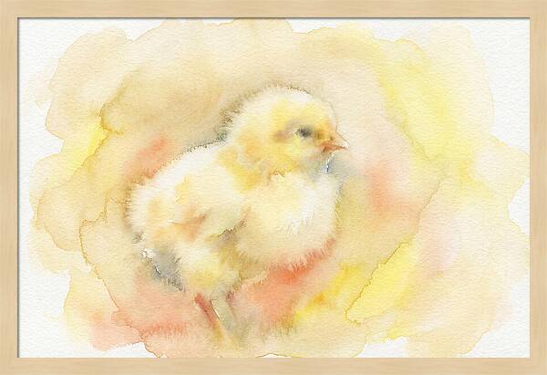 Delightful Little Yellow Chick