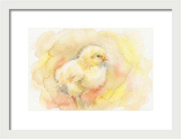 Delightful Little Yellow Chick