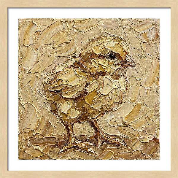 Delightful Yellow Chick