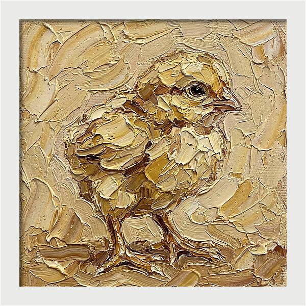 Delightful Yellow Chick