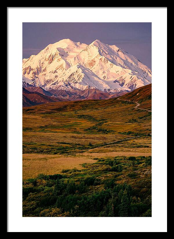 Denali At Golden Hour