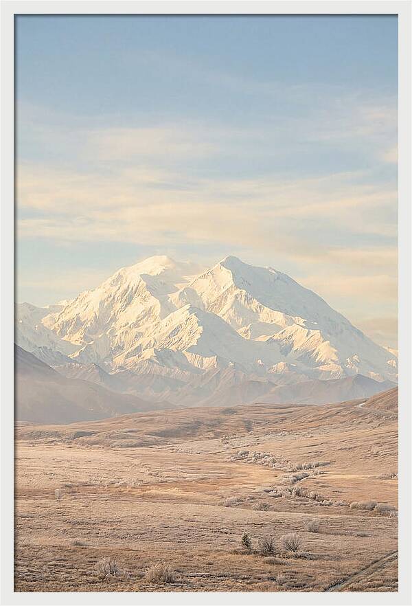 Denali Majestic Over Tundra