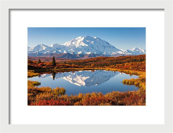 Denali Reflections In Autumn
