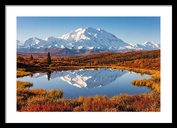 Denali Reflections In Autumn