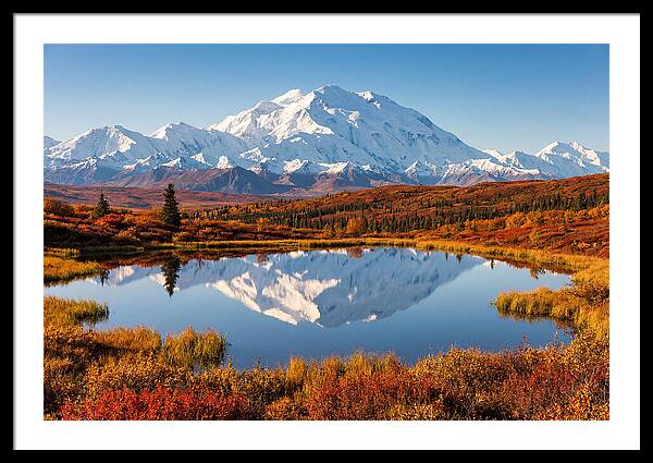 Denali Reflections In Autumn