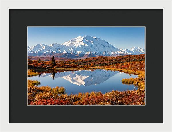 Denali Reflections In Autumn