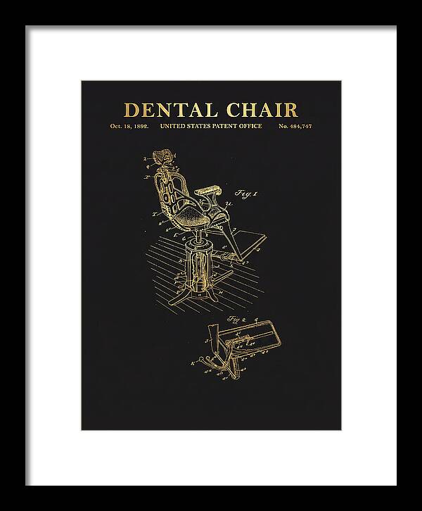 Dental Chair Gold Patent Us484747a