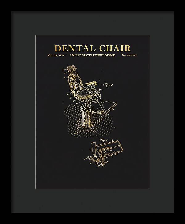 Dental Chair Gold Patent Us484747a
