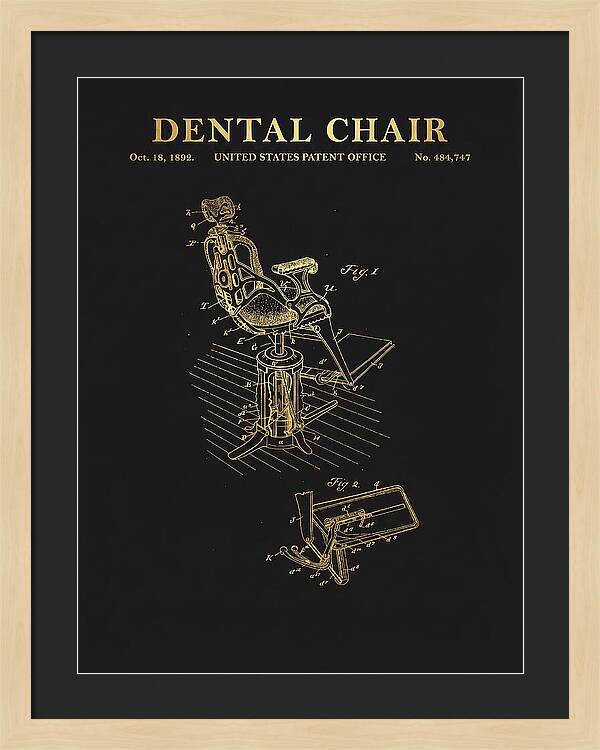 Dental Chair Gold Patent Us484747a