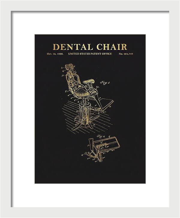 Dental Chair Gold Patent Us484747a