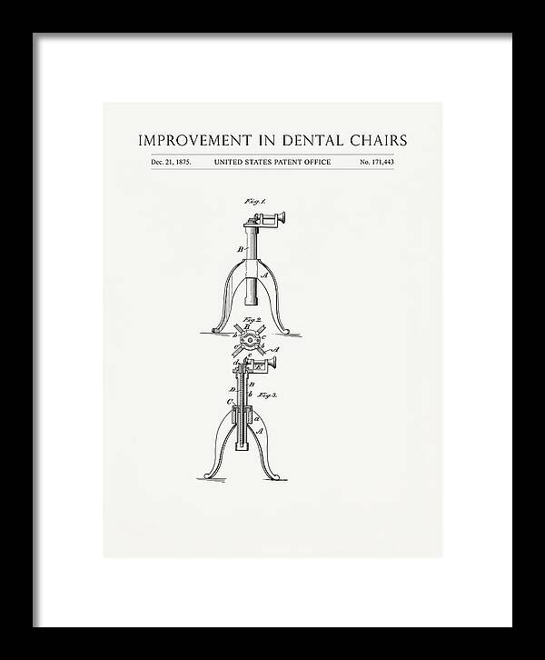 Dental Chair Minimalist Patent Us171443a