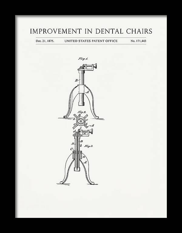 Dental Chair Minimalist Patent Us171443a