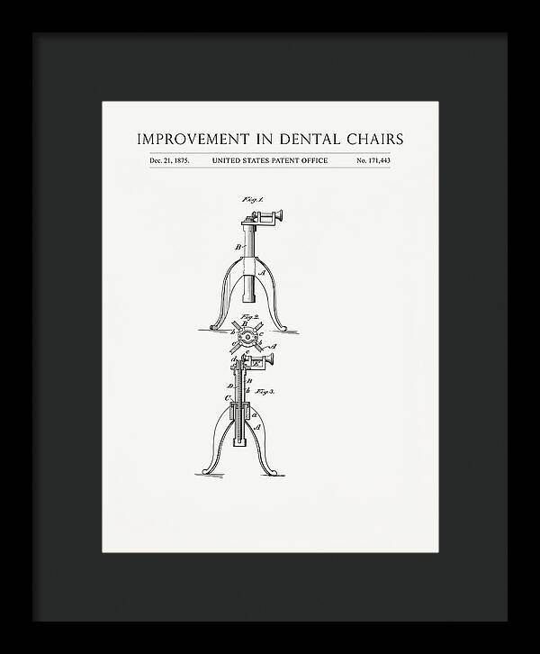 Dental Chair Minimalist Patent Us171443a