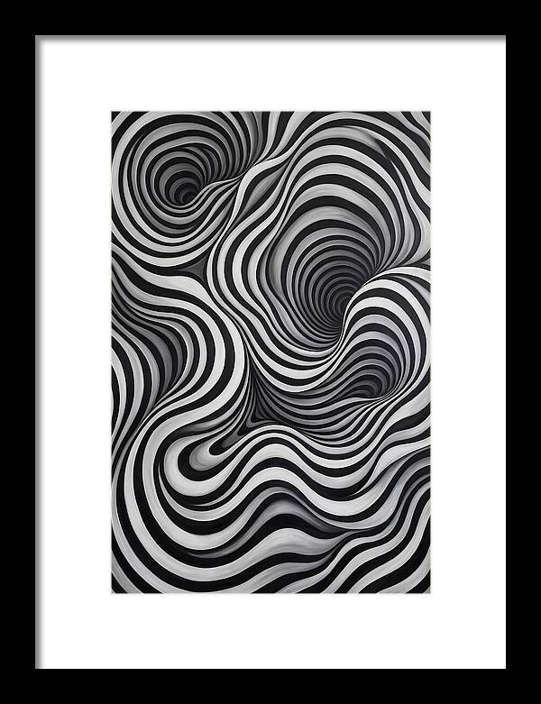 Depth Illusion Through Curves