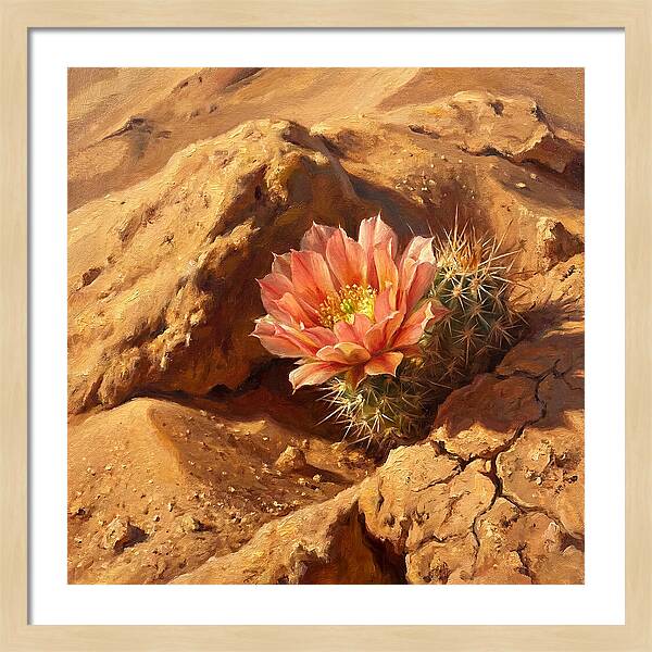 Desert Blooming Cactus