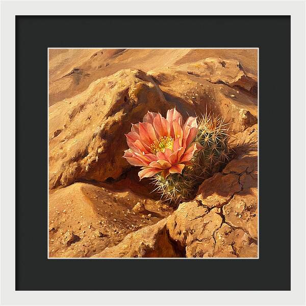 Desert Blooming Cactus