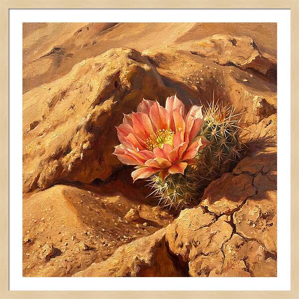 Desert Blooming Cactus