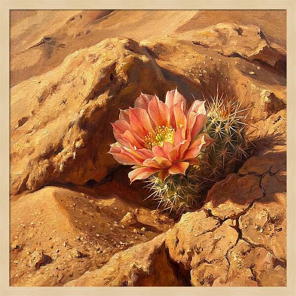 Desert Blooming Cactus