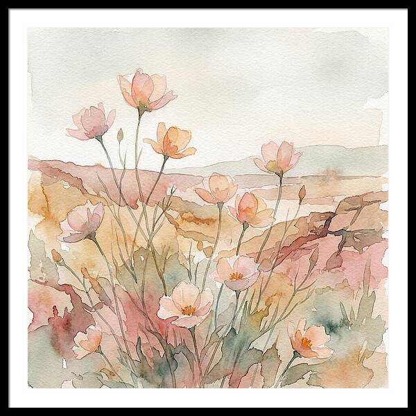 Desert Blooming Serenity