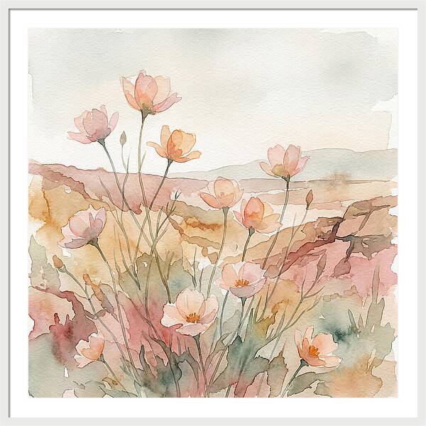 Desert Blooming Serenity