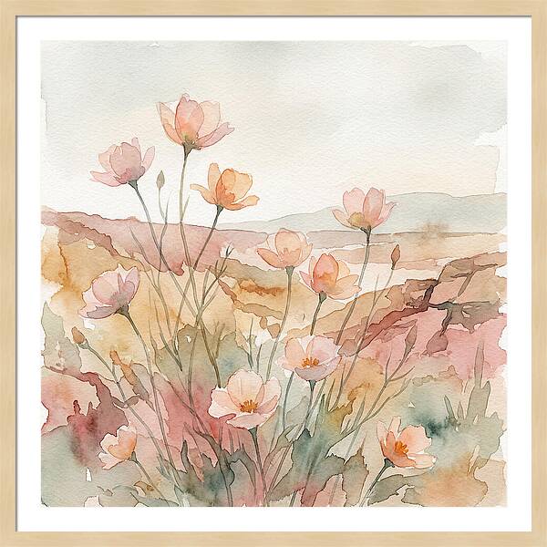 Desert Blooming Serenity