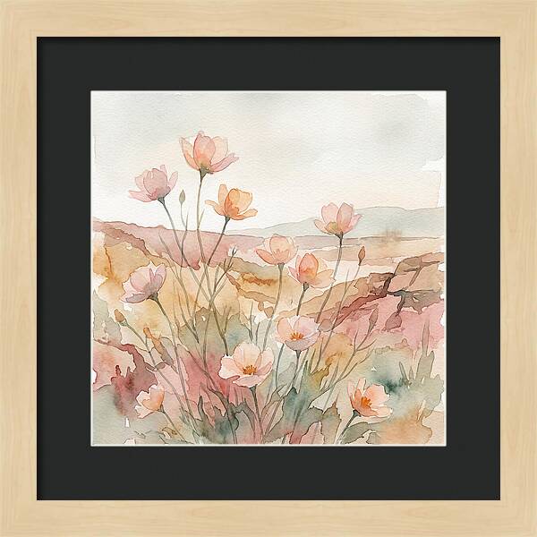 Desert Blooming Serenity