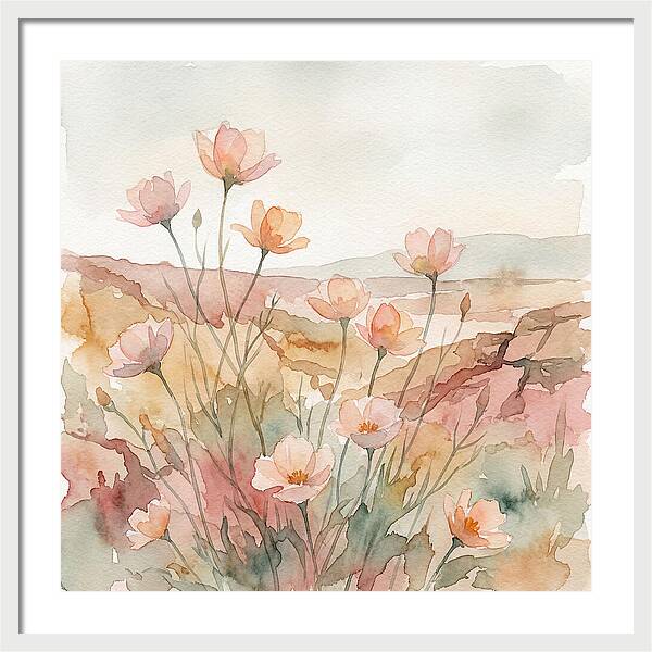 Desert Blooming Serenity