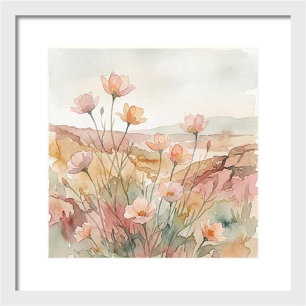 Desert Blooming Serenity